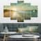 Designart - Coastal Pastel Horizon - Nautical & Coastal Canvas Art